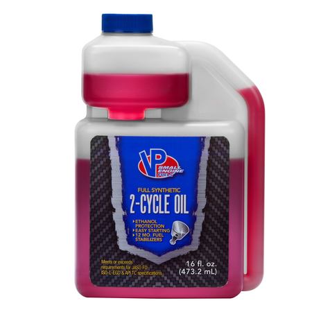 VP RACING FUELS VP 2 Cycle Full Synthetic Oil - Mix for 6GAL 16oz 2907